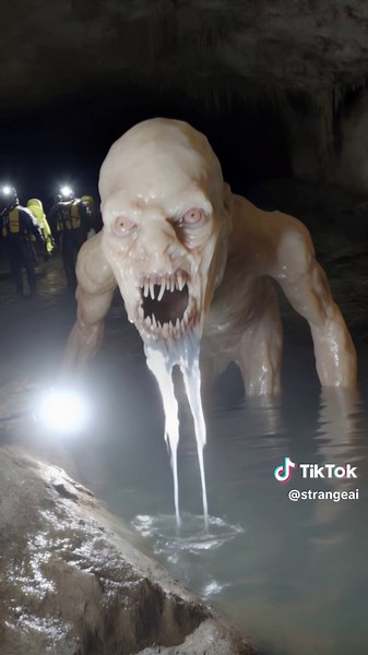 Cave Explorers Discover Mysterious Creature in Footage