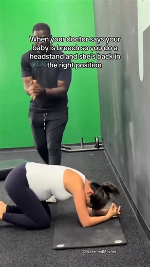 Sermed Mezher on Instagram: "Doctor Explains Breech Babies Source- nikadiwa on TT A breech baby is one positioned bottom- or feet-first in the womb instead of the usual head-down position before birth. While this occurs in a small percentage of pregnancies, it can increase the risk of complications during delivery. Because the largest part of the baby—the head—comes out last in a breech birth, there’s a greater chance of the baby getting stuck, umbilical cord compression, or oxygen deprivation d