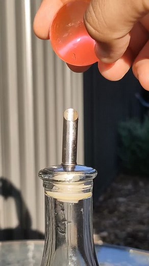 Unique Transparent Spherical Object Showcase