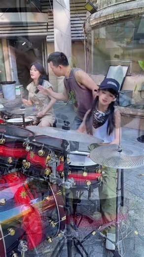 Day 28:Emotional montage of rhythm drum performance clips#drums #talent #music #drumkit #drumming