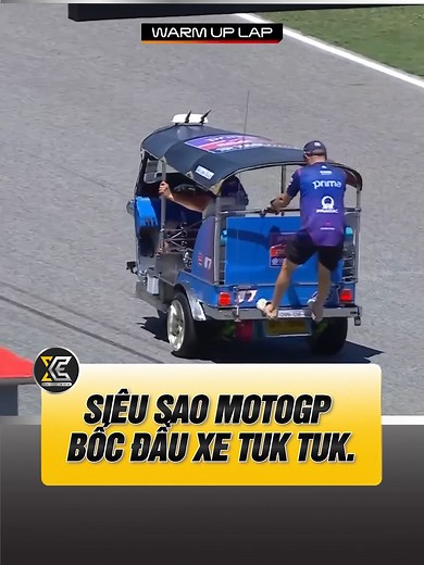 Tuk Tuk Racing with MotoGP Stars in Thailand