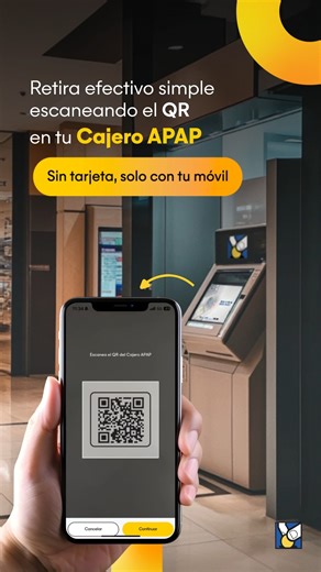 ¿Olvidaste tu tarjeta en casa? 💳 Con Móvil APAP, retira efectivo sin necesidad de usar tu tarjeta, desde cualquier Cajero APAP. 1️⃣ Ingresa a "Transacciones" en tu Móvil APAP. 2️⃣ Selecciona "Retiro Digital" y completa los datos. 3️⃣ Escanea el QR del cajero y ¡listo! Retira tu efectivo. 🥇 Somos los primeros y únicos en el país en ofrecerte la facilidad de retiro con QR. 🔐 Seguro y simple. #MóvilAPAP #RetiroDigital #QR | Asociación Popular de Ahorros y Préstamos