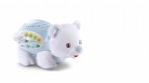 Soothe your baby to sleep with the Starlight Sounds Polar Bear. The cute, soft and cuddly polar bear features 4 modes of play with a 15, 30 or 45 minute timer. The bear projects four different coloured lights with the option of 6 different light displays onto the ceiling whilst playing calming nature sounds and lullabies in the nature and lullaby mode. RRP $49.95 #VTechANZ #VTechBaby #soother #polarbear | VTech Toys ANZ | Facebook