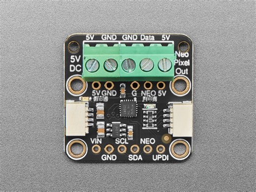 NEW GUIDE: Adafruit NeoDriver – I2C to NeoPixel Driver #AdafruitLearningSystem #Adafruit @adafruit @blitzcitydiy