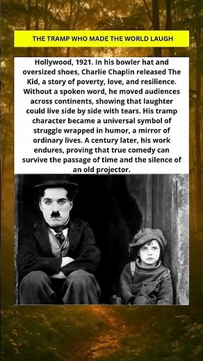 CHARLIE CHAPLIN – THE KID 1921 🎩
