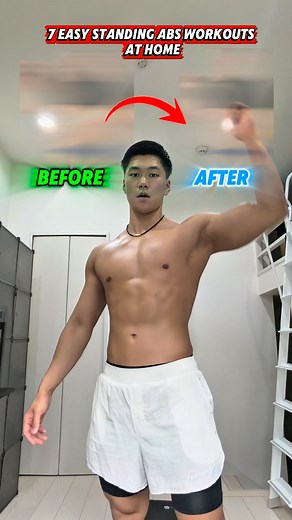 6 Standing Abs Workouts At Home🔥🏠🍫 Save / Share / Try 👍💪 Don’t miss the next one—Follow ✅ Instagram : @junya_fit_motivation Tiktok : @Junya_workout_bodybuilding Youtube : @三幣純也 / Junya Sampei #abs #absworkouts #absexercises #ab #abdomen #bellyfat #calisthenics #fatloss #abdominales #workout #workoutmotivation #workoutreels #fitness #fitnessreels🏋🏾‍♂️🤼‍♀️🏋🏾‍♂️🤸🏿 #explore #explorepage✨ #bodyweighttraining #homeworkout #sport #viralreelsvideo❤️ #reel #foryou #筋トレ #腹筋 #自宅トレーニング #自重トレーニング