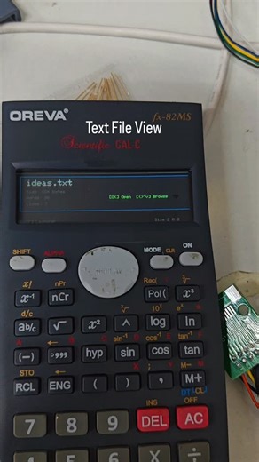The Calculator on Instagram: "Introducing Smart Calculator With Dual Display, File Viewer, and ChatGPT #dıy #esp32s3 #arduino #iot Do you Like It? Like, Comment, and Share"