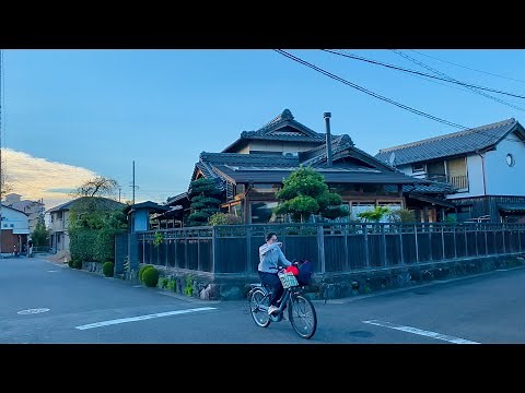【4K】Japanese Countryside Walking Tour | Modern Japanese Houses in Suburban Nagoya Japan