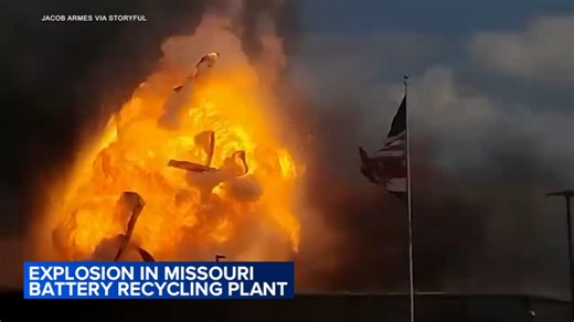 Lithium plant explosion: Critical Mineral Recovery battery recycling plant explodes in Fredericktown, Missouri; no injuries