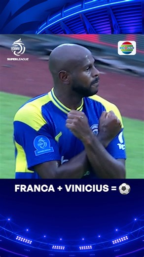 Kerja Sama Gustavo Franca dan Joel Vinicus di AremaFC