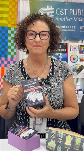 5.6K views · 65 reactions | Check out the On-The-Go Embroidery Cards Set 1 from C&T Publishing! https://www.checkerdist.com/products/20554 | Checker Distributors | Facebook