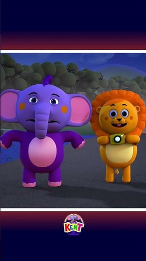 🌊Down by the Bay Where the Zombies Walk! 🧟‍♂️#shorts #spooky #halloween #kidssong #kenttheelephant