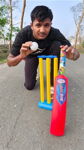 cricket ball set unboxing and testing