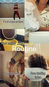 11K views · 36 reactions | ☀️How do you start your day? This is my very early morning routine 430 Get up ☕️Coffee 略Ice ☕️Drink Coffee  Plan the day and start working ️First class at 6 am PS I never do these kind of reels! Let me know what’s you think…….. @kenleetaylorhair you asked me to film the Ice dunk here it’s! What your early morning routine??? #morning | Rachel Holmes | Facebook