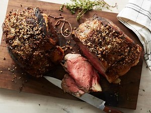 PW's Prime Rib with Rosemary Salt Crust