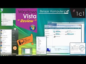 Windows Vista Review Tampilan | Belajar Komputer #1C1