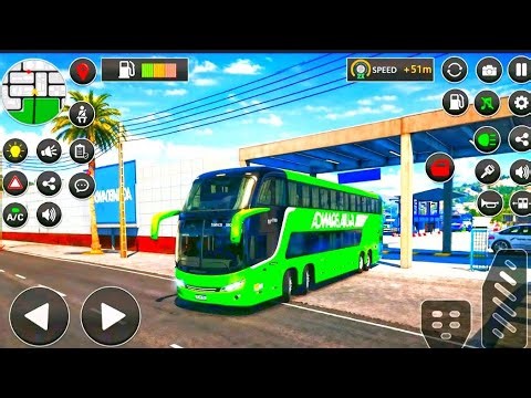 Bus Simulator Modern Bus 3D | New Bus Game | Bus wala Game | ( Android Game )