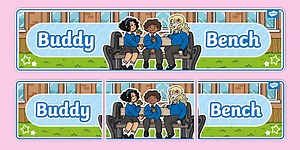 Buddy Bench Display Banner