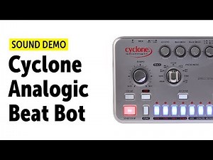 Cyclone Analogic Beat Bot TT-78 Sound Demo (no talking)