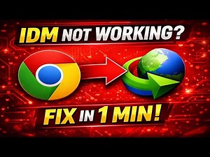 How To Add IDM Extension in Google Chrome.!