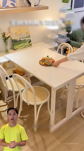 Este juego de comedor es comodo y practco para ahorrar espacio | Jonathan Estevez