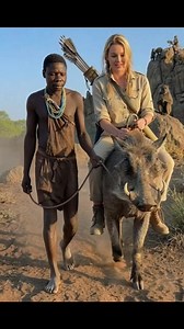 “A moment straight out of a legend — Chaba and his wife, alongside a powerful baboon, riding the boar after a successful hunt. Victory tastes sweeter when shared 🏹🐗👑 #nonfollowersviewers #viralvideochallenge #viral #virals #fbreels #trending #foryou #funny #usa_tiktok #nonfollowersviewers #viralvideochallenge #virals #viral #funny #fbreels #trending | True African Cultural