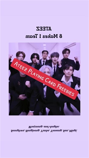 Tickets secured for @ATEEZ_Official Australian Tour. Now we start making Freebies. Who wants some Ateez Playing Cards? I will be in Melbourne and Sydney. #kpop #ateez #atiny #ateezaustralia #kpopfreebies