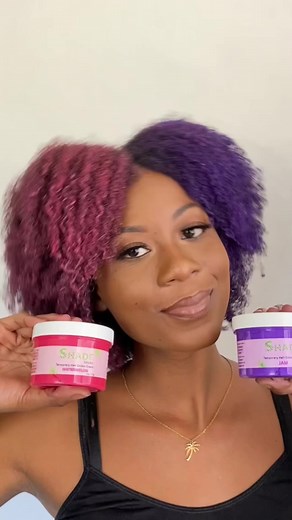 Colorful Watermelon and Jam Temporary Hair Dye Combo