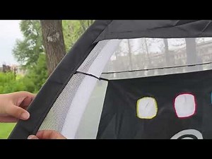 3M Golf Hitting Practice Tent/Net Combo, Golf Training Aid Set