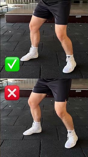 Correct VS Incorrect Footwork🦵