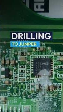 Fixing - Track broken underneath ic #laptoprepair #computerrepair #computertips #computer