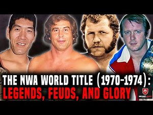 Wrestling Royalty NWA World Title Reigns 1970 to 1974 #prowrestling #wrestlingtitles #nwa