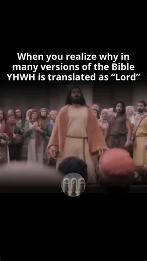 Pills of Faith on Instagram‎: "In the Bible, God reveals Himself with a personal name: YHWH, written in Hebrew as יהוה. This name is not just a word—it carries the meaning of “I Am” or “He Who Is,” showing us God’s eternal and unique identity. It’s a name so holy that the Jewish people do not speak it aloud. Instead, they say “Adonai,” meaning “Lord,” or “HaShem,” meaning “The Name,” whenever they read Scripture, out of reverent respect. When the Bible was translated into English, translators wa