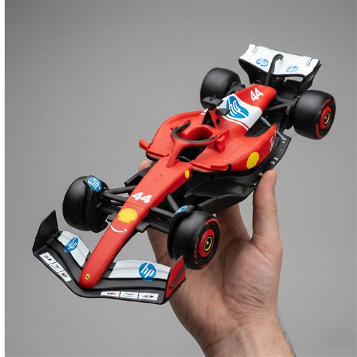 F1 Style Racing Car STL Model, Open Wheel Design (3D Printable) - Etsy
