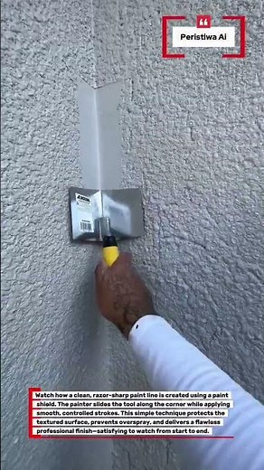 Perfect Clean Paint Lines #ProPainter #DIYHome #SatisfyingWork