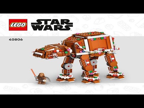LEGO Instructions - Star Wars - 40806 - Gingerbread AT-AT Walker - Seasonal