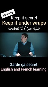 39K views · 1K reactions | Keep it under wraps.... | English and French Learning | Facebook