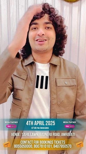 68K views · 5.5K reactions | Live Concert In Amravati ✌❤️ Contact for booking ticket : 8055050000, 8007810101, 8407950570 | Taj Media Digital Network | Facebook