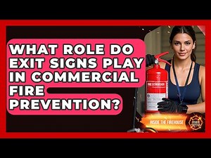 What Role Do Exit Signs Play In Commercial Fire Prevention? - Inside the Firehouse