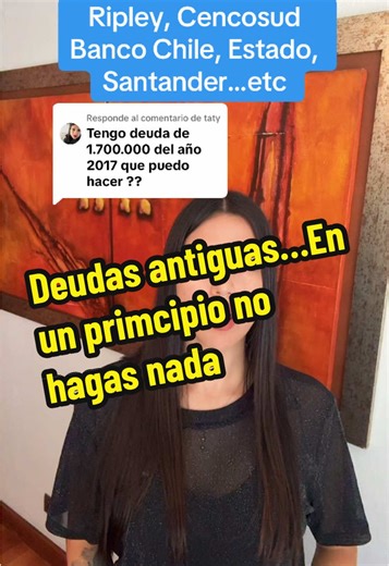 Respuesta a @taty Deudas Antiguas en Banco - ChileDefensa.cl