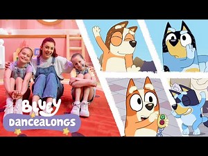 5 Amazing Bluey Dances IRL! 🎶 | Bluey Dancealongs 🪩 | Bluey
