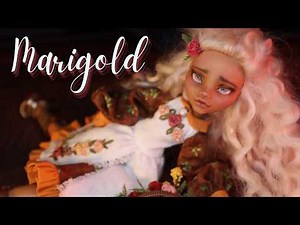 Fall-Themed Monster High Custom | Relaxing Crafting & Cozy Aesthetics