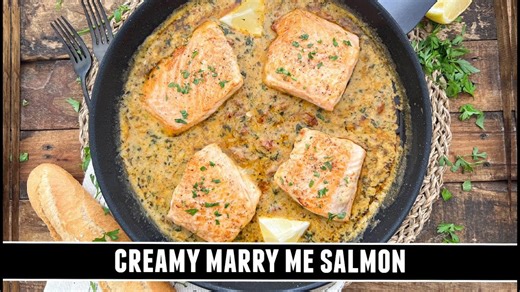 Creamy 'Marry Me' salmon: Crazy delicious one-pan recipe