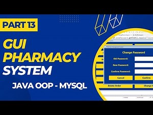 GUI for Pharmacy Management System using Java (Part 7)