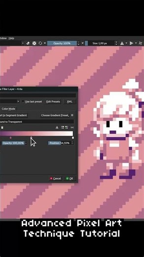 HD Index Painting Tutorial in Krita #pixelart #pixelarttutorial #krita #aseprite #gamedev