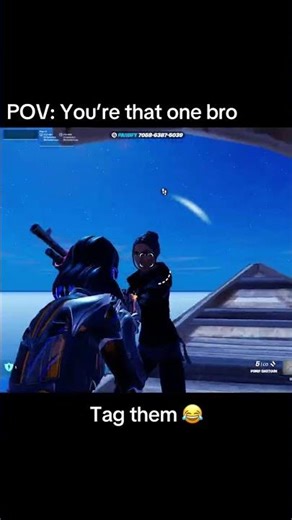 Tag That One Bro 😂 #fortnite #shorts