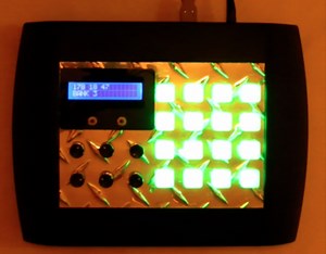 Homemade MPC Style MIDI Controller