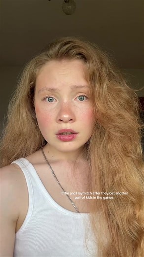 and then they both sit in silence but eventually Effie tries to distract Haymitch from drking #hungergames #hayffie #effietrinket #haymitchabernathy