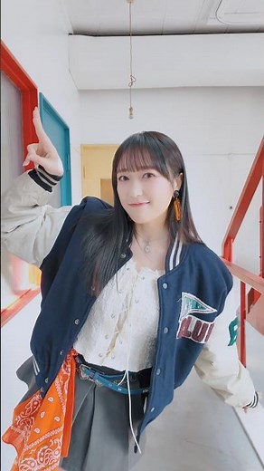 #りすつあー11 グッズ撮影でみゆたんに「キラキラGood day」を踊ってもらいました🌟🌈 可愛い曲〜🎀 #i_Ris #久保田未夢