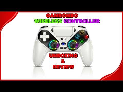 Gamrombo LED Wireless Controller Unboxing and Review